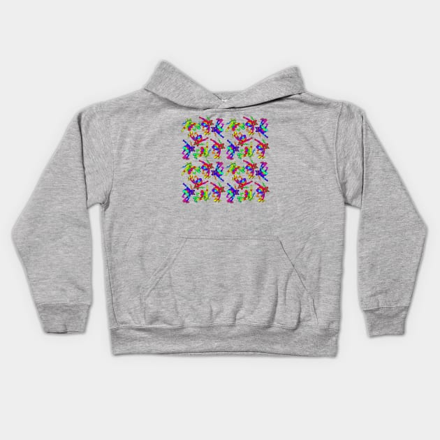 Skate Cat Kids Hoodie by Woah_Jonny